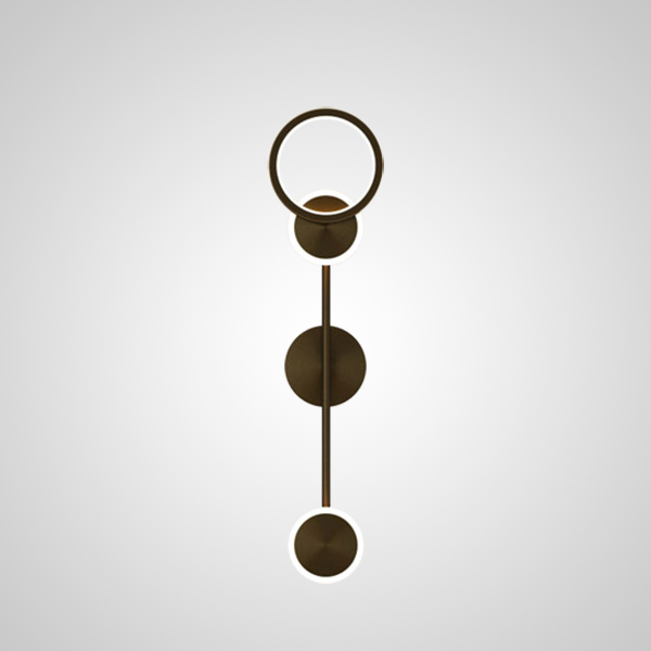 Настенный светильник ZINGY B Black by ImperiumLoft