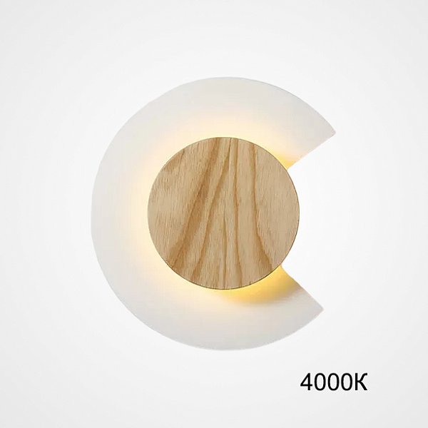 Настенный светильник COOKIE Light Brown White 4000К by ImperiumLoft