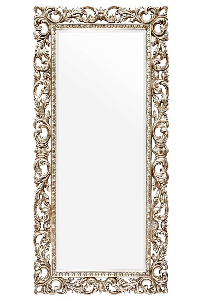 Напольное зеркало в раме Kingsley Silver Art-Zerkalo MH2410SL