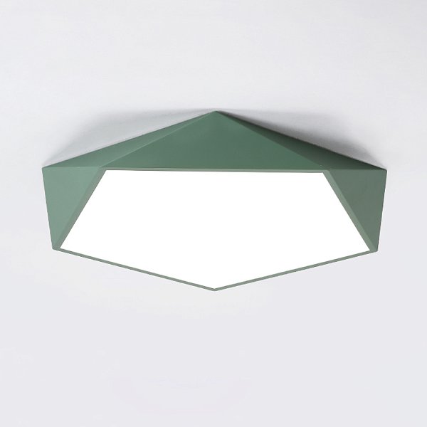Потолочный светильник GEOMETRIC B D42 Green by ImperiumLoft