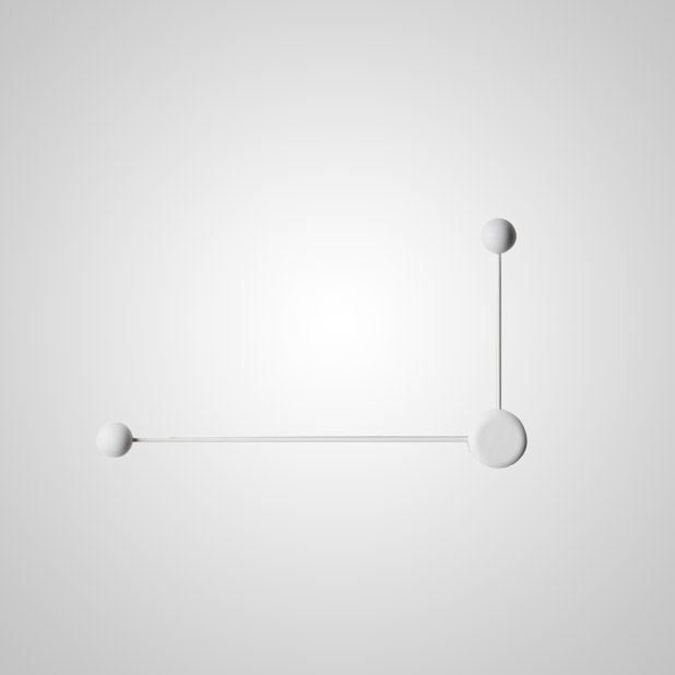 Бра Pin Wall Light A White by ImperiumLoft