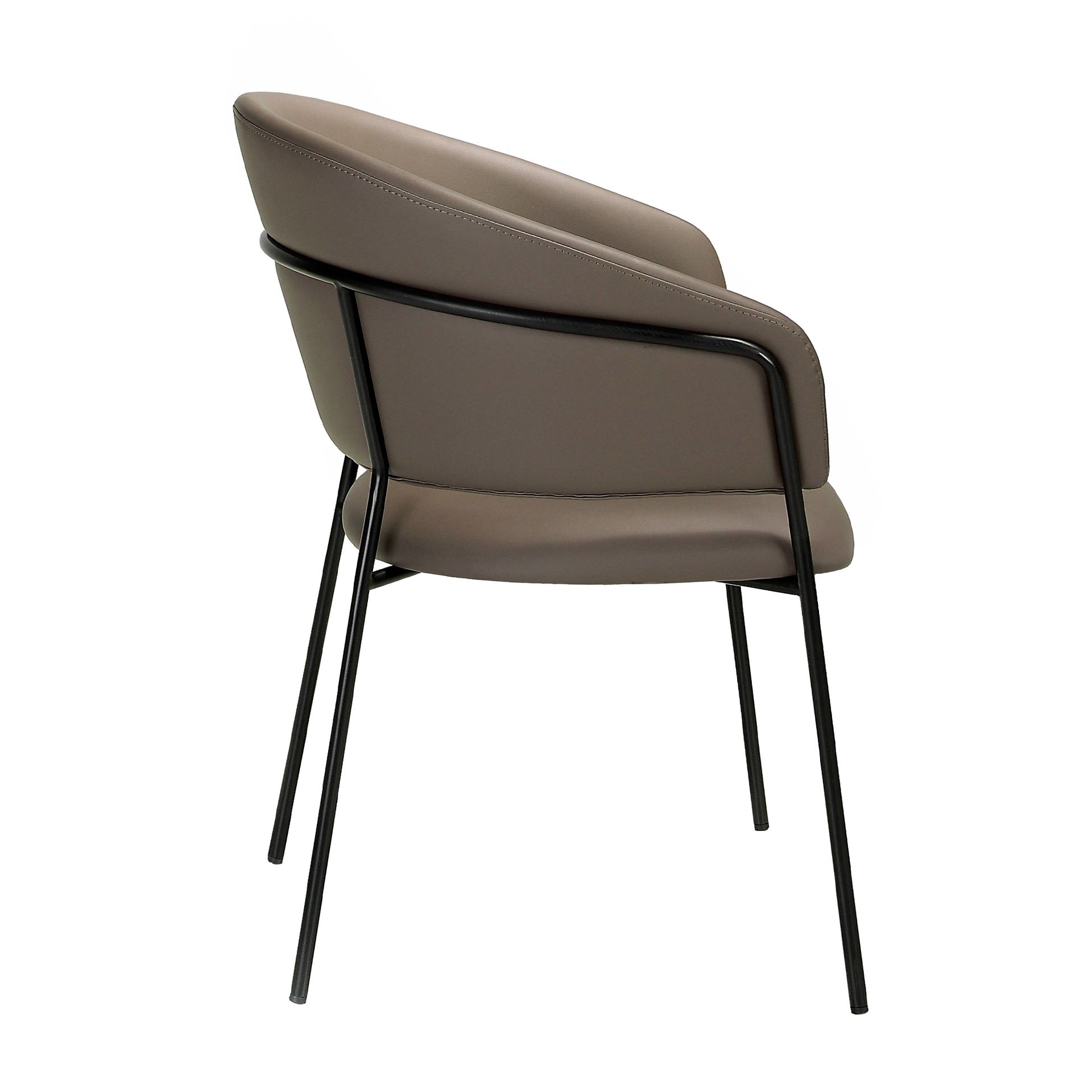 Стул F3236 /4088 из экокожи цвет Aqua C18 Angel Cerda