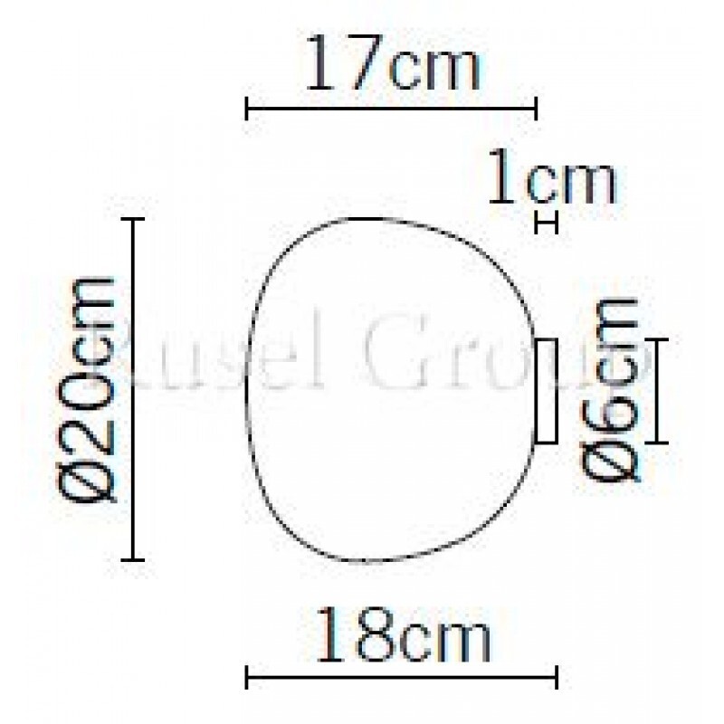 Настенно-потолочный светильник Fabbian Lumi Mochi F07 G03 01