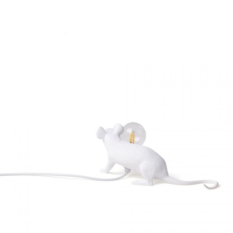 Настольная лампа Seletti Mouse Lamp Lyie Down USB 15222