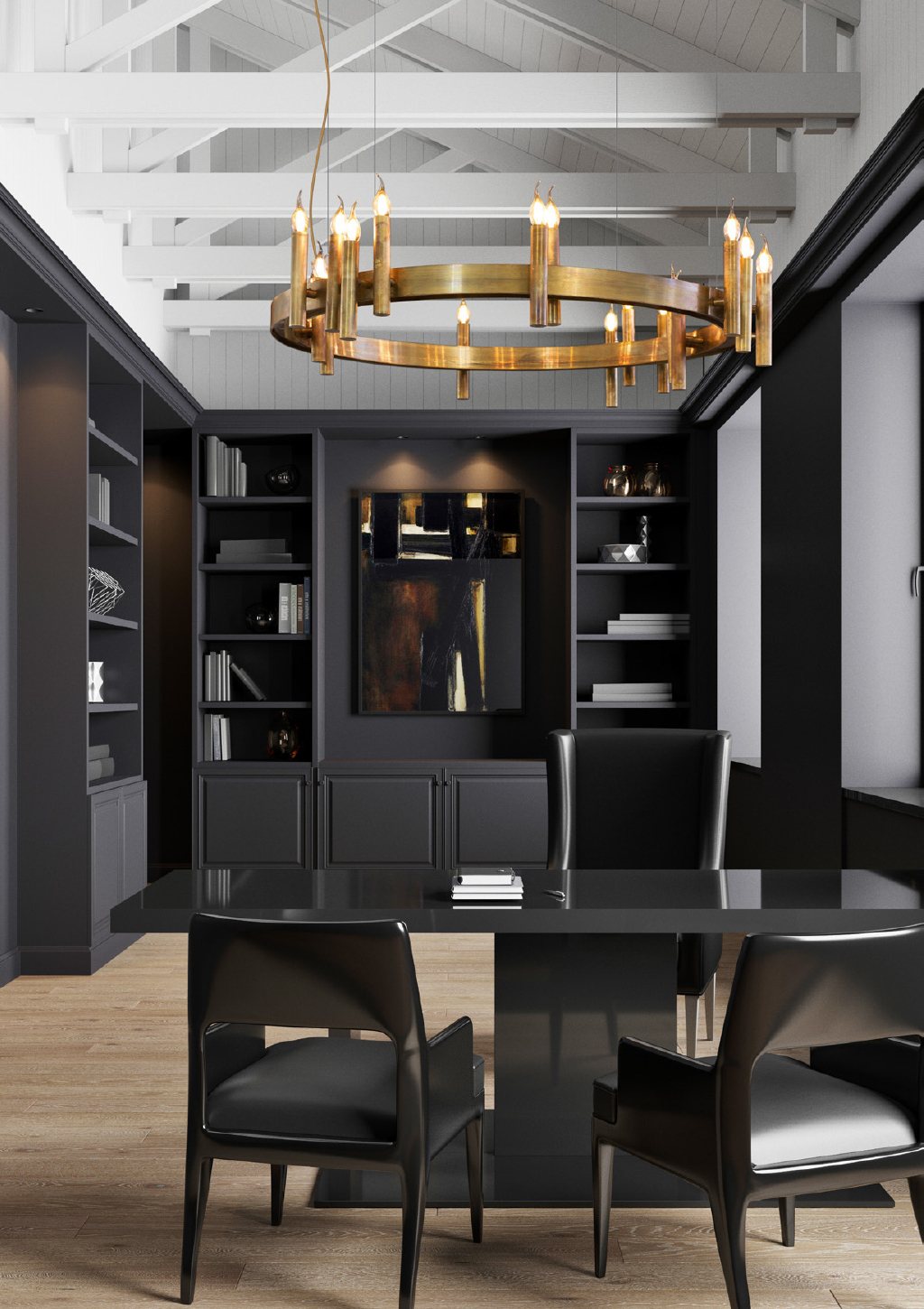 Люстра Brand Van Egmond Shiro Ring 100 Bur.Brass