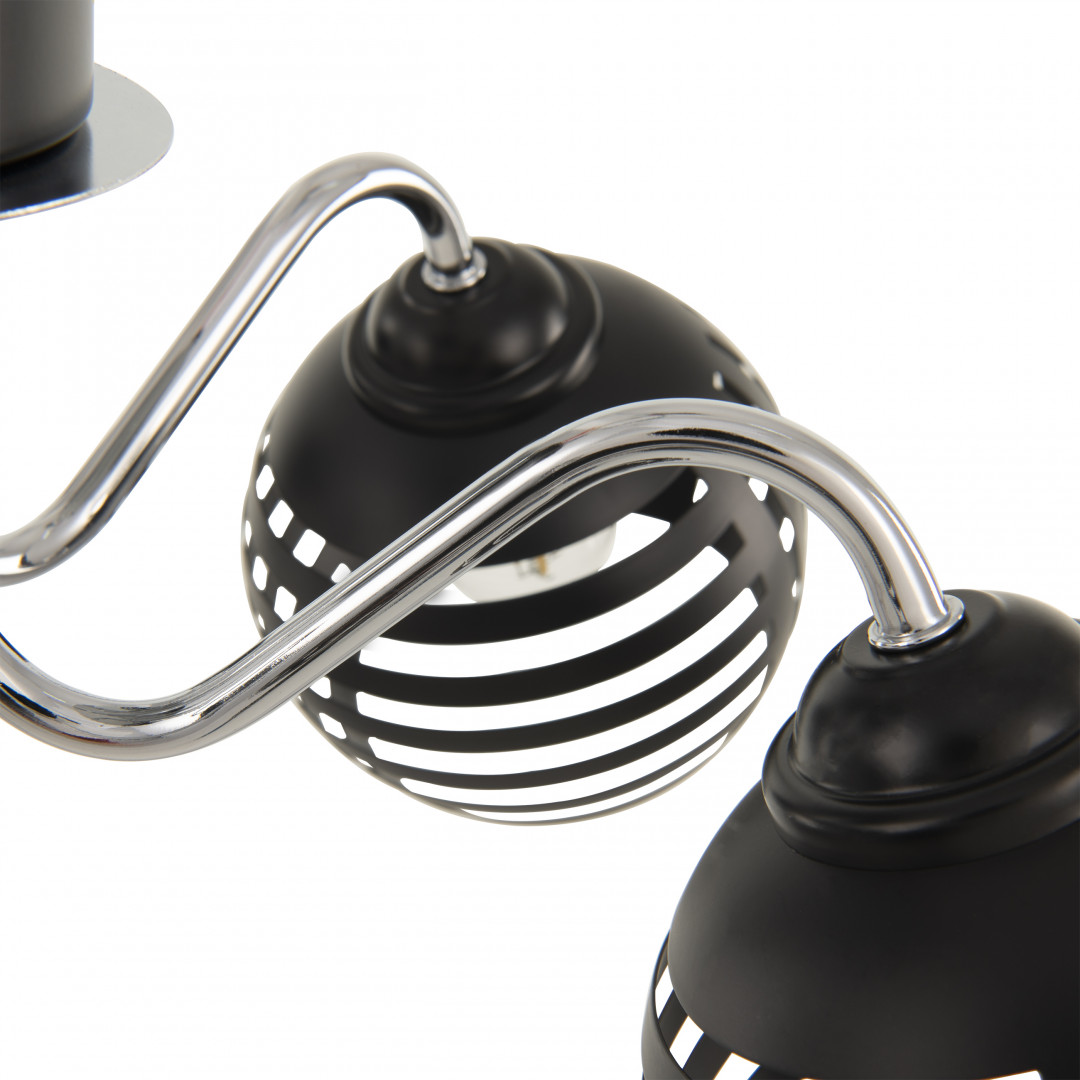 Люстра с плафонами 325107/8 BK.CR Arte Milano