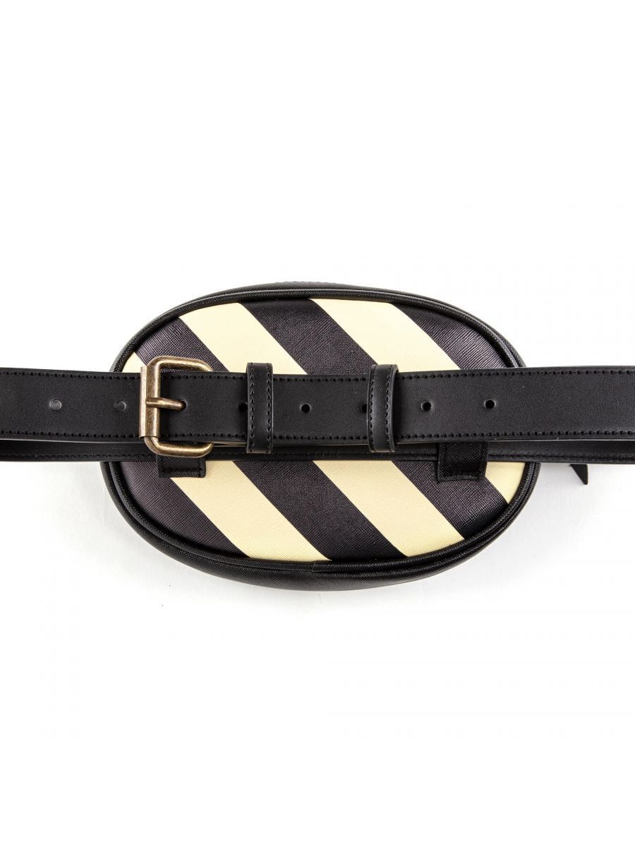 Поясная сумка Seletti Shit Striped 02574