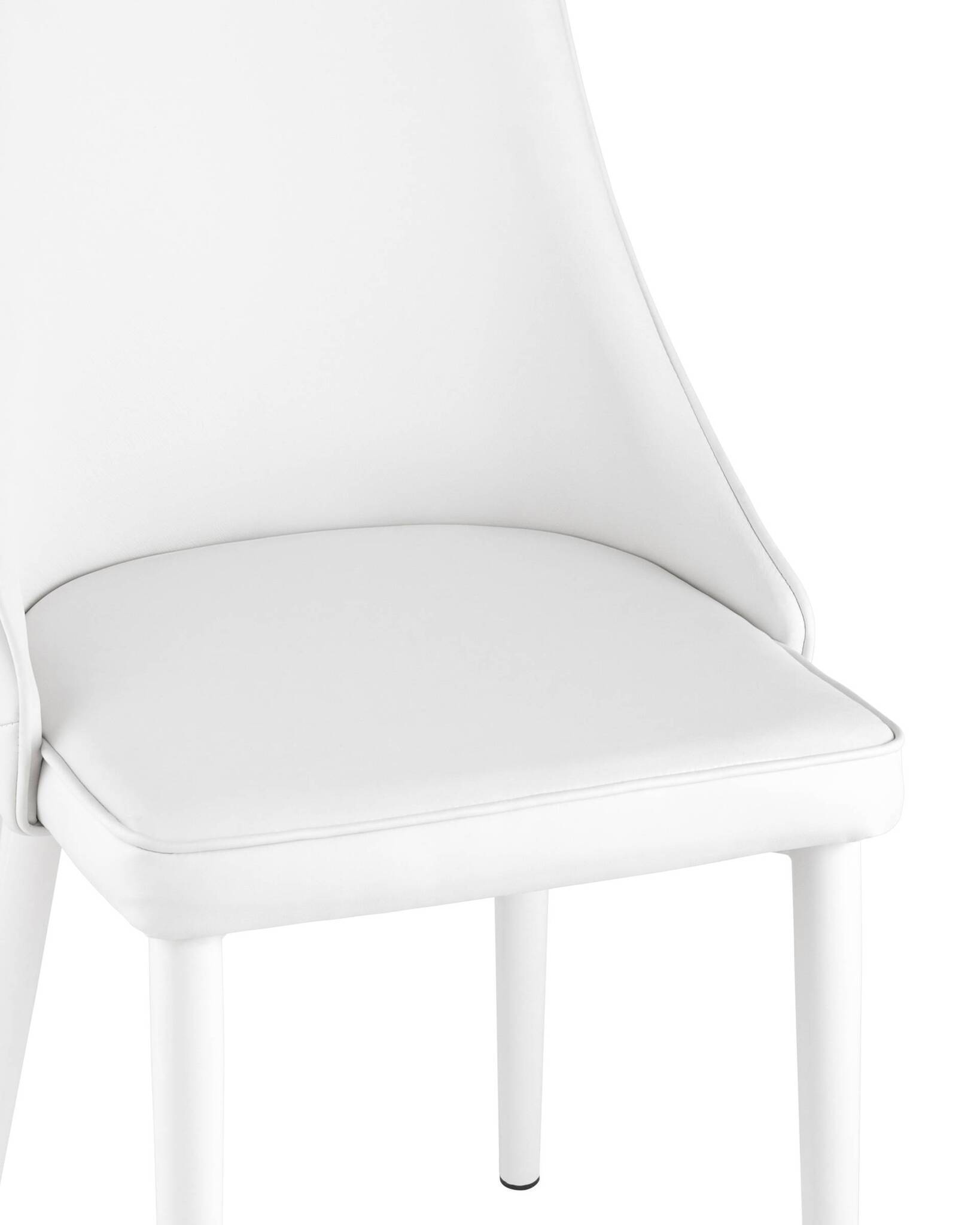 Стул Луис экокожа белый Stool Group