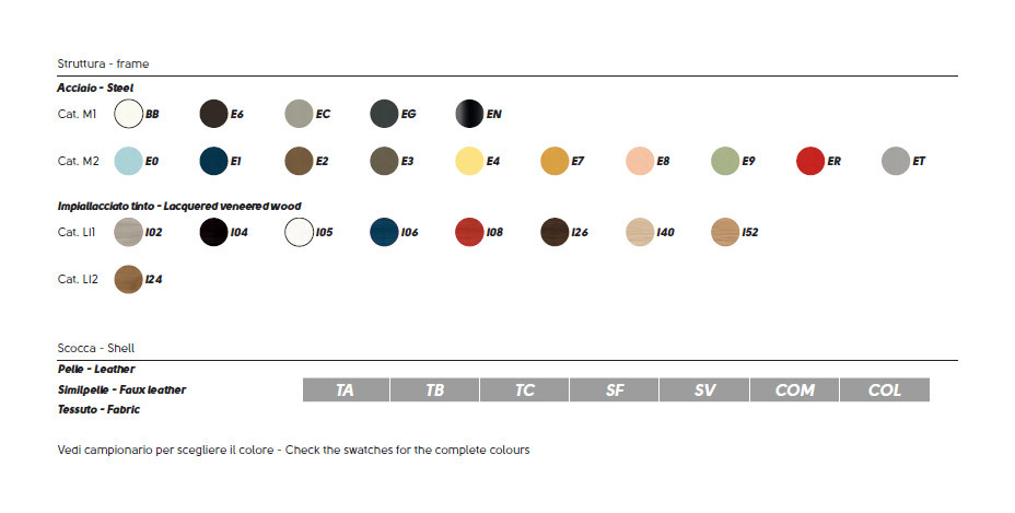 Барный стул Midj Wrap H65 M TS S1590H0
