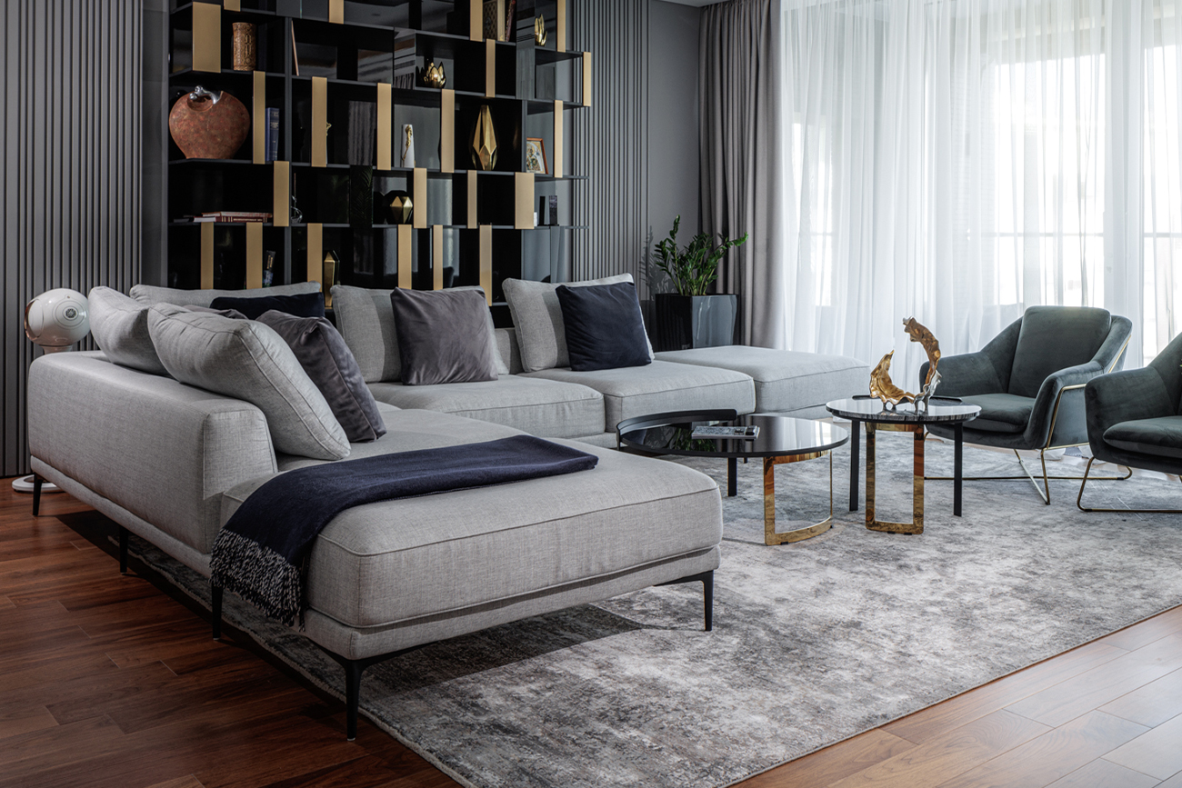Диван модульный Garda Decor Modular set №1/4 Tesoro