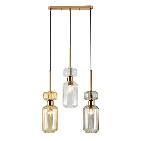 Подвесной светильник Escada 1141/3S BG/CL/AM