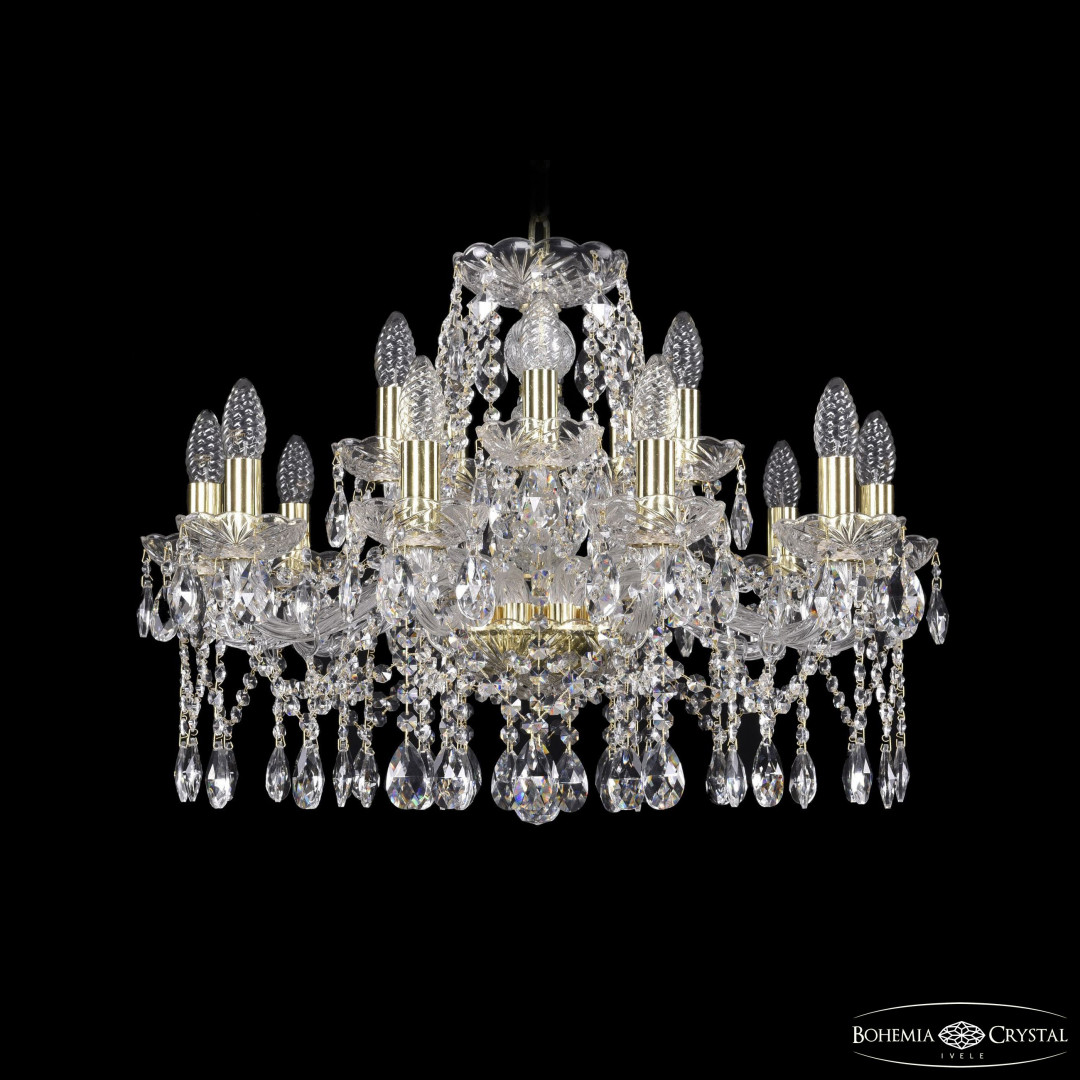 Люстра хрустальная 1413/10+5/220 G