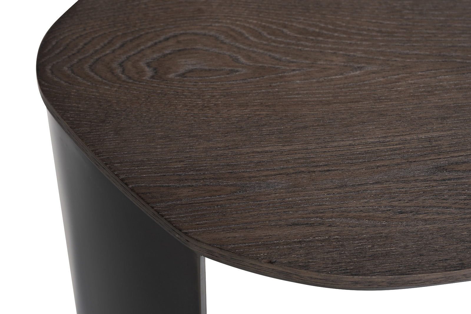 Столик журнальный приставной темный шпон Garda Decor 58DB-23087