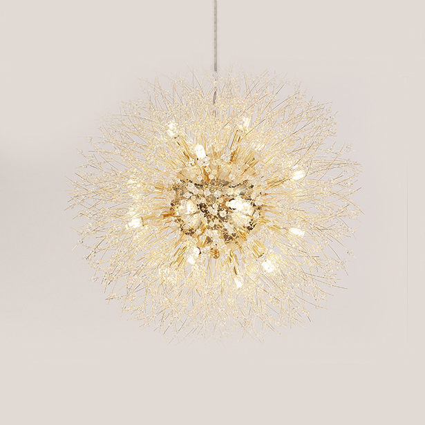 Подвесная люстра ROSALIA D60 Gold by ImperiumLoft