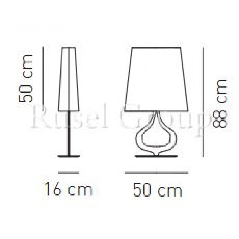 Настольная лампа Axo Light SLIGHT LT G