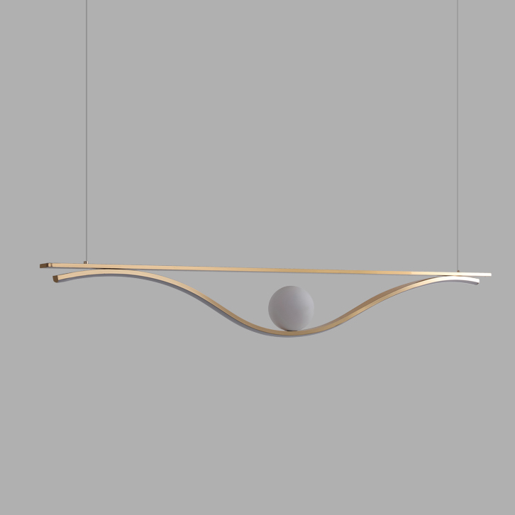 Подвесной светильник PEARLY L180 3000К by ImperiumLoft
