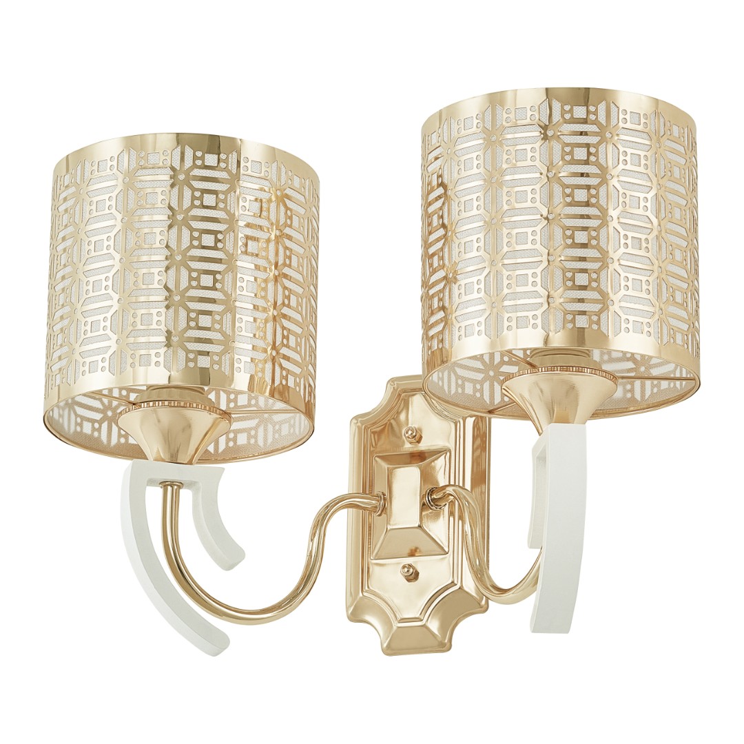 Бра с плафонами 308857/2W Wh/Gd Arte Milano