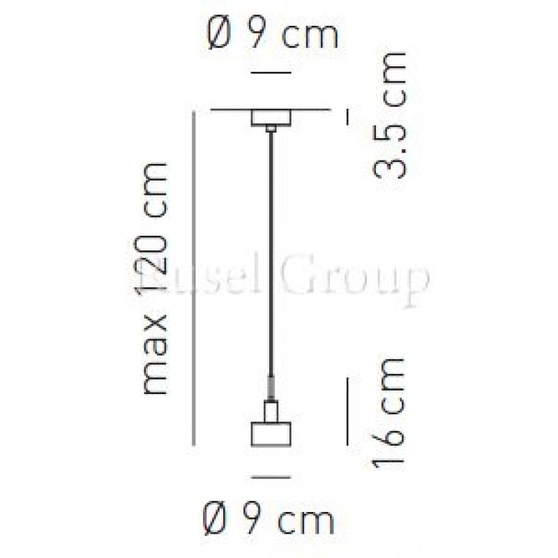 Подвесной светильник Axo Light AX20 SP PI