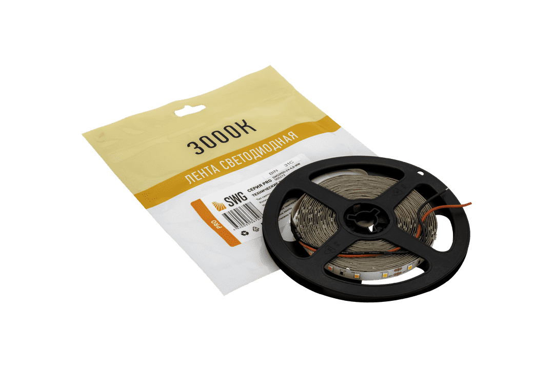 Лента светодиодная SWG SWG2P60-24-4.8-WW