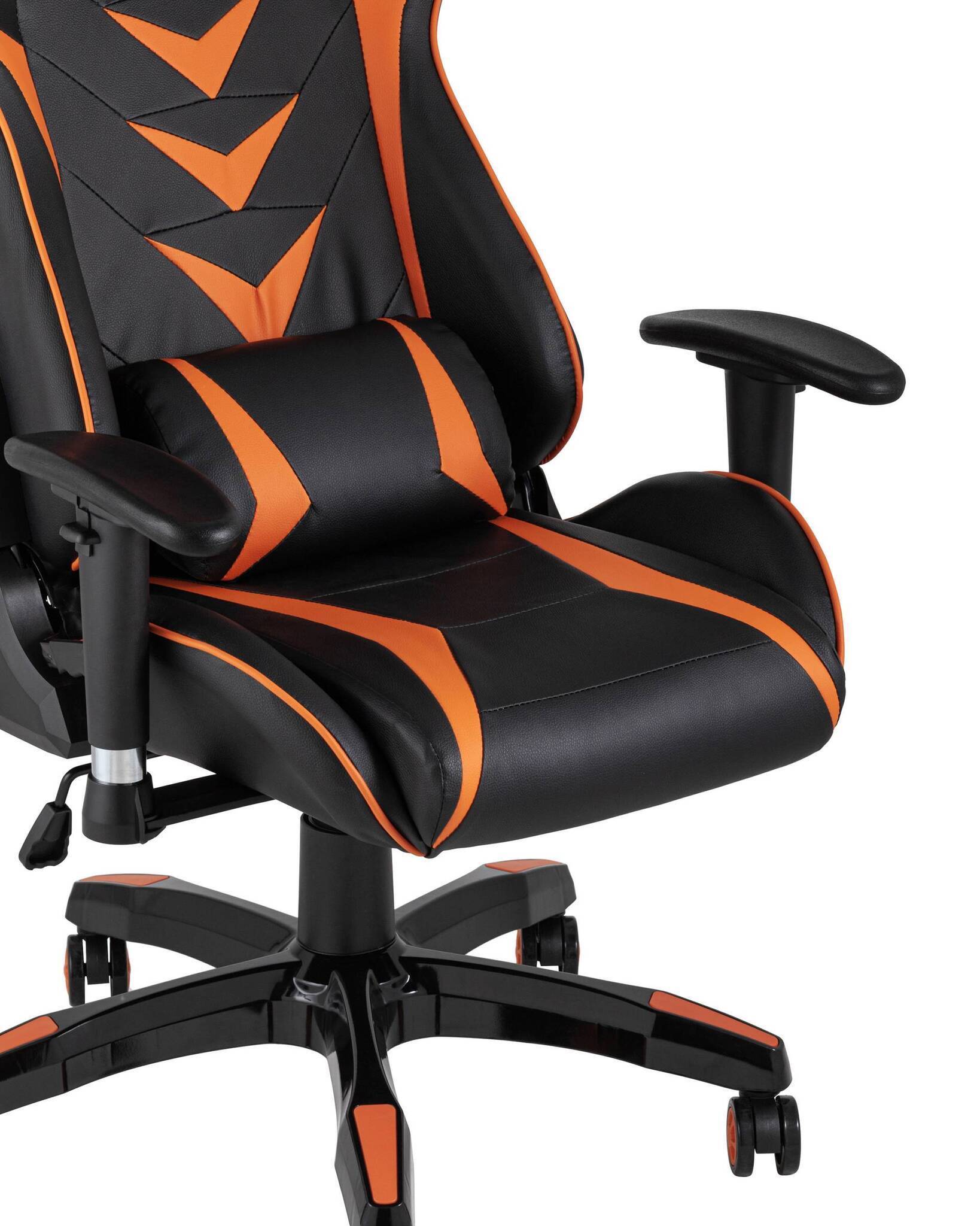 Кресло игровоеs Corvette оранжевое TopChairs