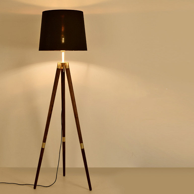 Торшер BISON Black by ImperiumLoft