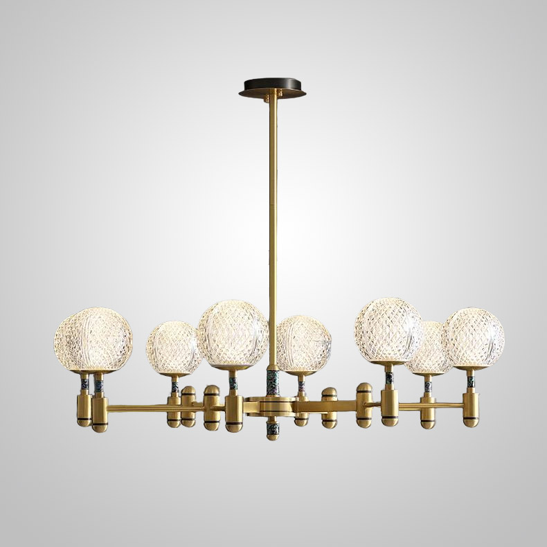 Потолочная люстра LUARA CH D L8 by ImperiumLoft