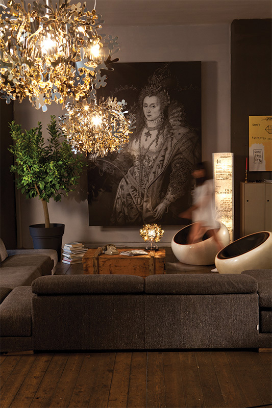 Настольная лампа Slamp Fiorellina Copper