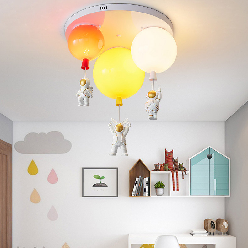 Потолочный светильник MERCURY MORE L5 White Light Pink Pink Yellow Green by ImperiumLoft