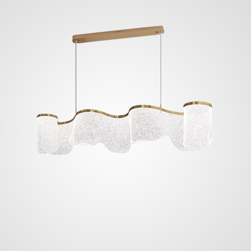 Реечный, рядный светильник SCENE LONG GOLD by ImperiumLoft