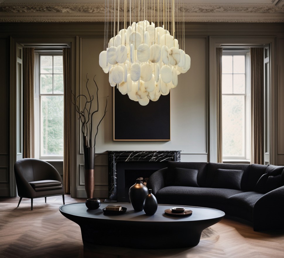 Люстра подвесная Fluorite FL1114-14N