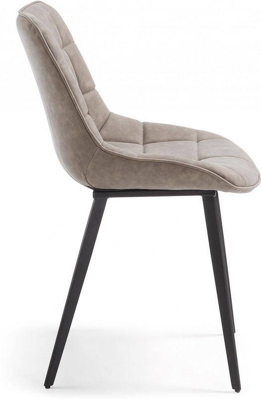 Стул Adah бежево-серый La Forma (ex Julia Grup)
