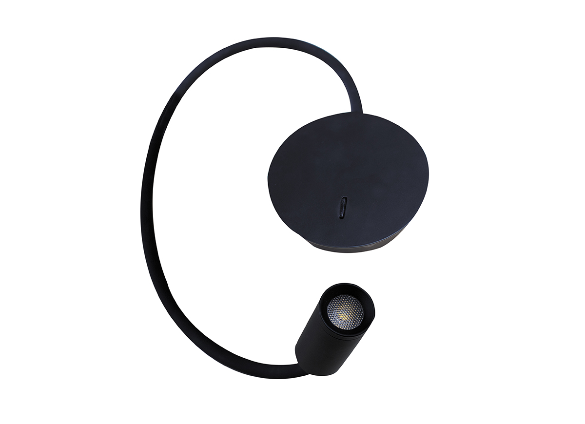 Настенный светодиодный светильник Donolux W111043/1 black