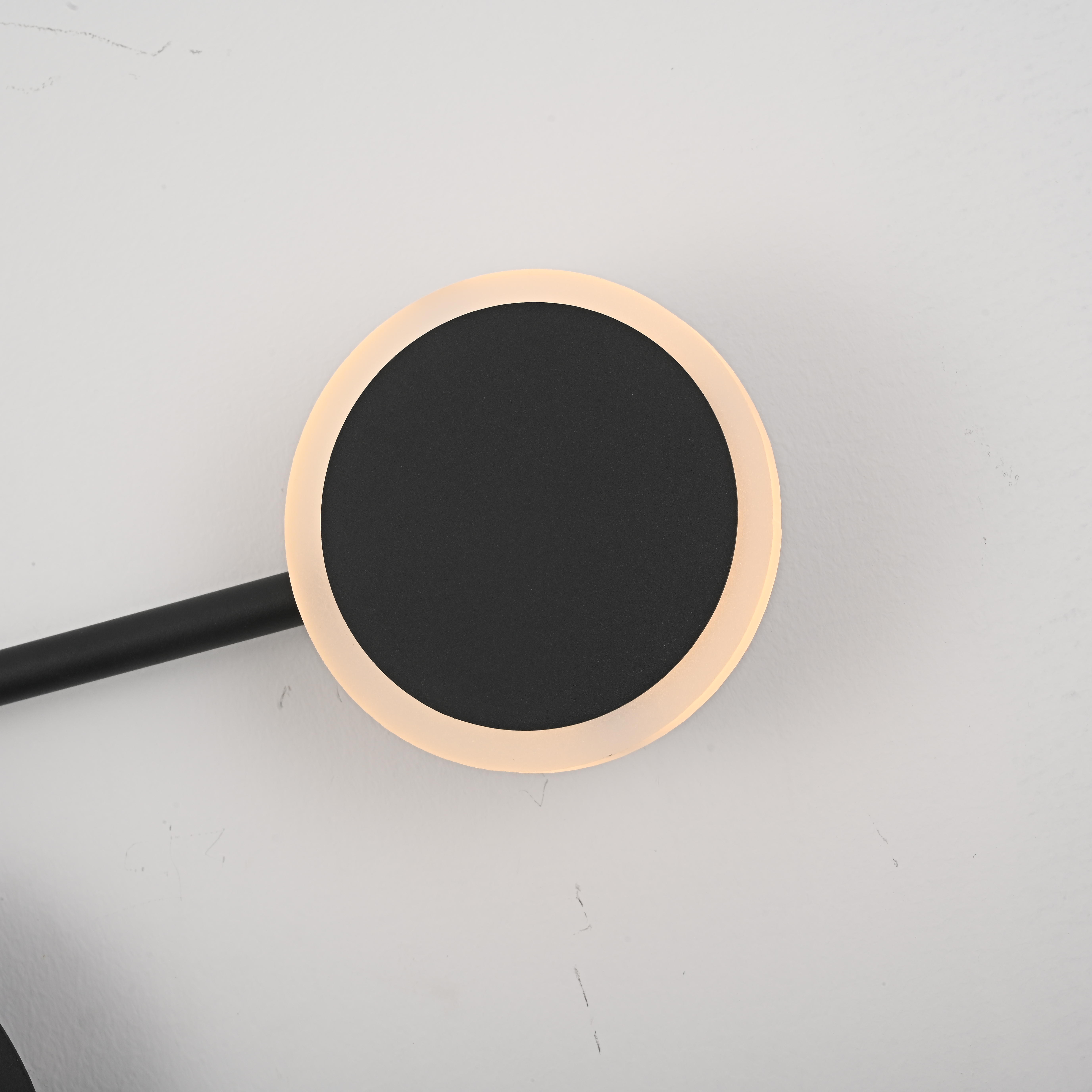 Настенный светильник ZINGY C Black by ImperiumLoft