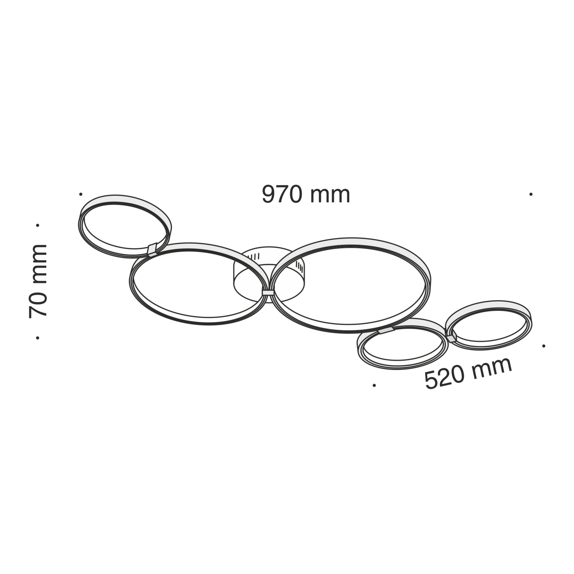 Потолочный светильник Maytoni MOD448-55-N