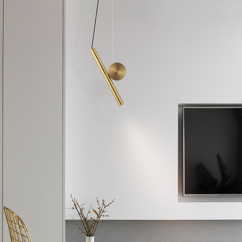 Подвесной светильник DROTT B Brass Black by ImperiumLoft