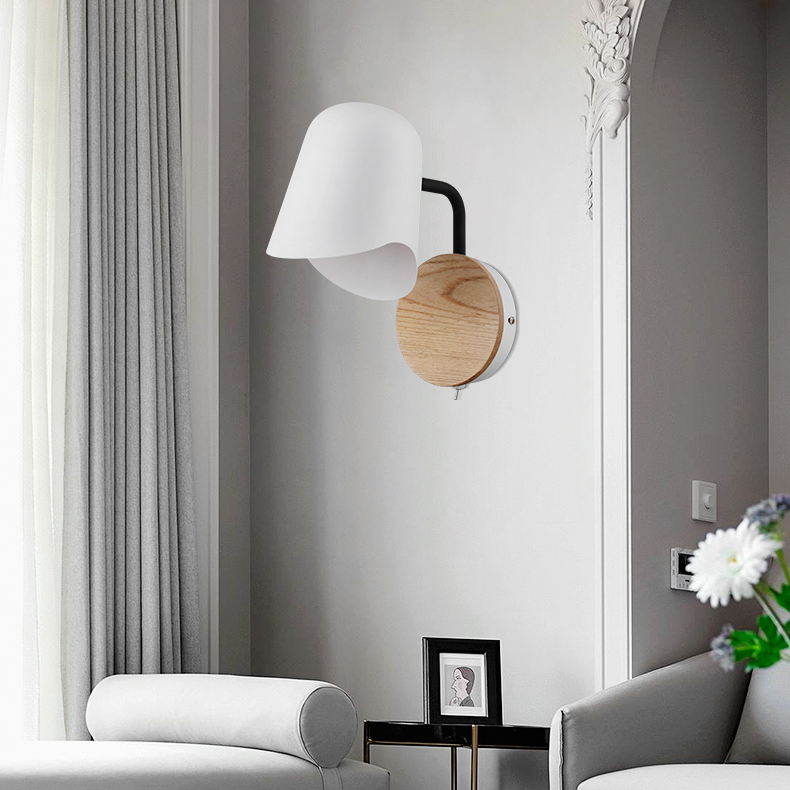 Настенный светильник  NOTCH WALL White by ImperiumLoft