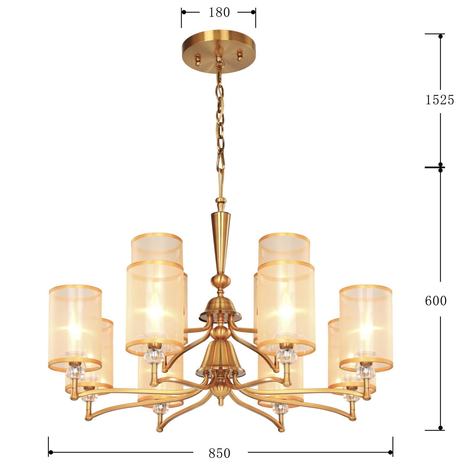 Люстра Favourite 2697-12P