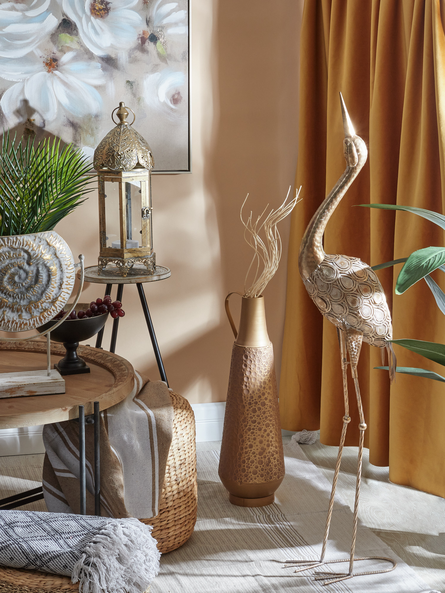 Ваза интерьерная с ручкой Glasar 57-270