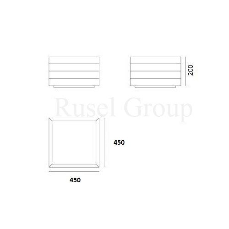 Потолочный светильник Artemide GROUPAGE 45