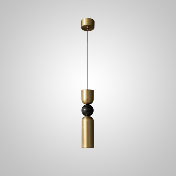 Подвесной светильник NIORD A Brass Black by ImperiumLoft