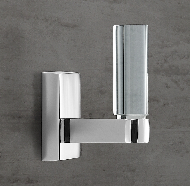 Крючок Restoration Hardware Lambeth Crystal Polished Chrome