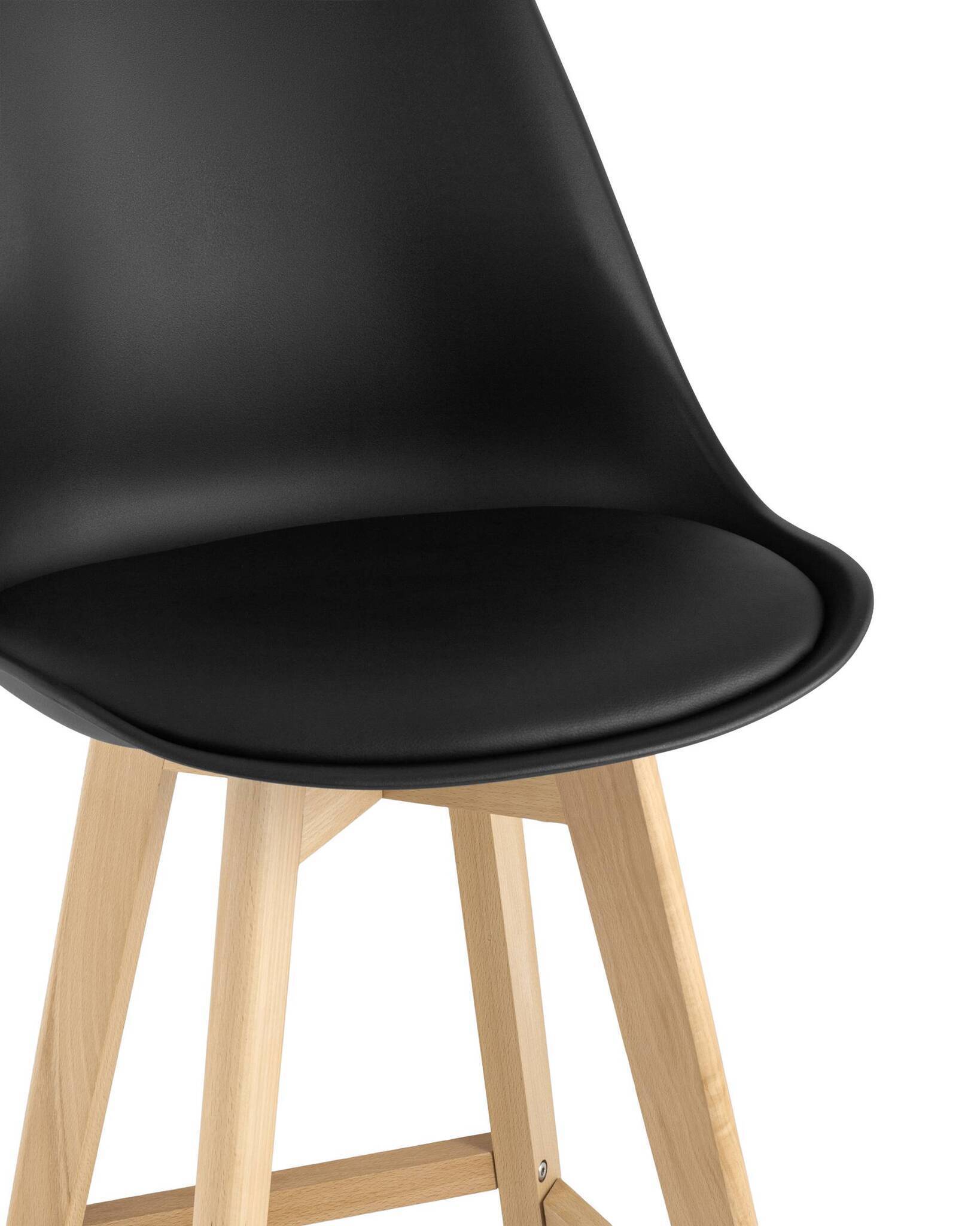 Стул барный FRANKFURT черный Stool Group