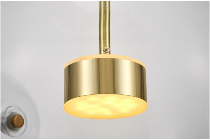 Подвесной светильник Lumina Deco LDP 6016-3+1 GD