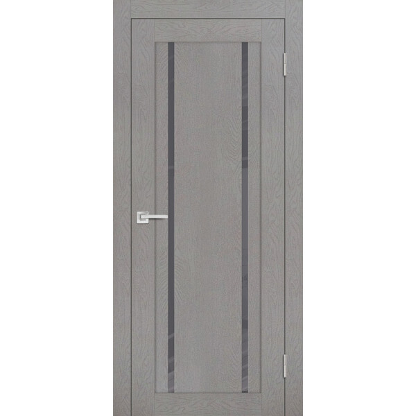 Межкомнатная дверь Graf PST-9 серый лакобель серый ясень (1900 х 550)