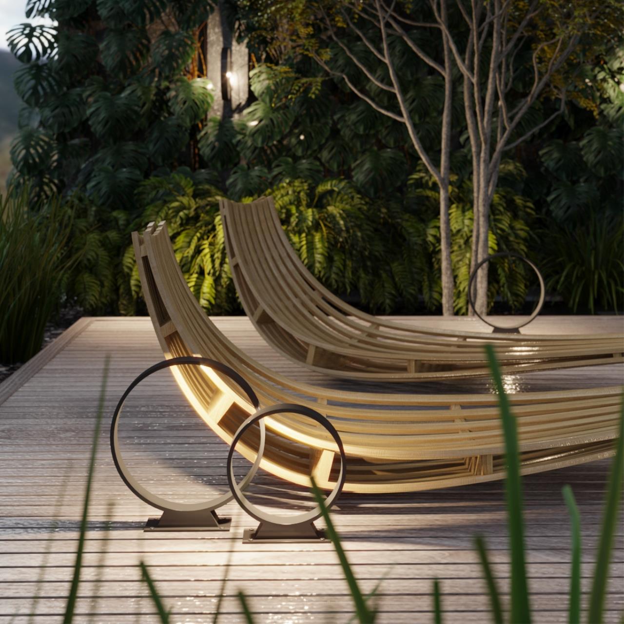 Напольный светильник Odeon Light 6615/6FL