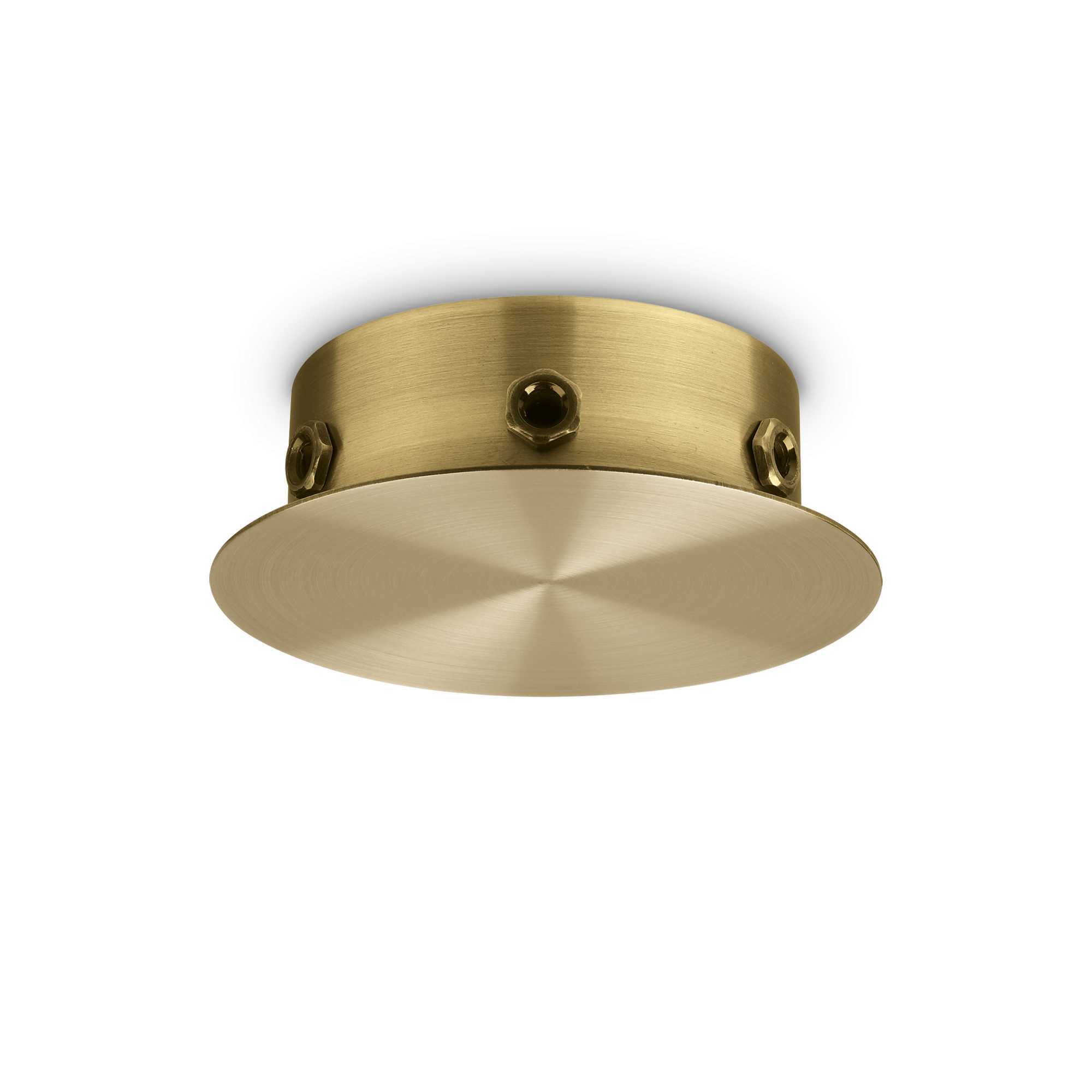 потолочное крепление магнитное Ideal Lux ROSONE MAGNETICO 6 LUCI OTTONE BRUNITO 307084