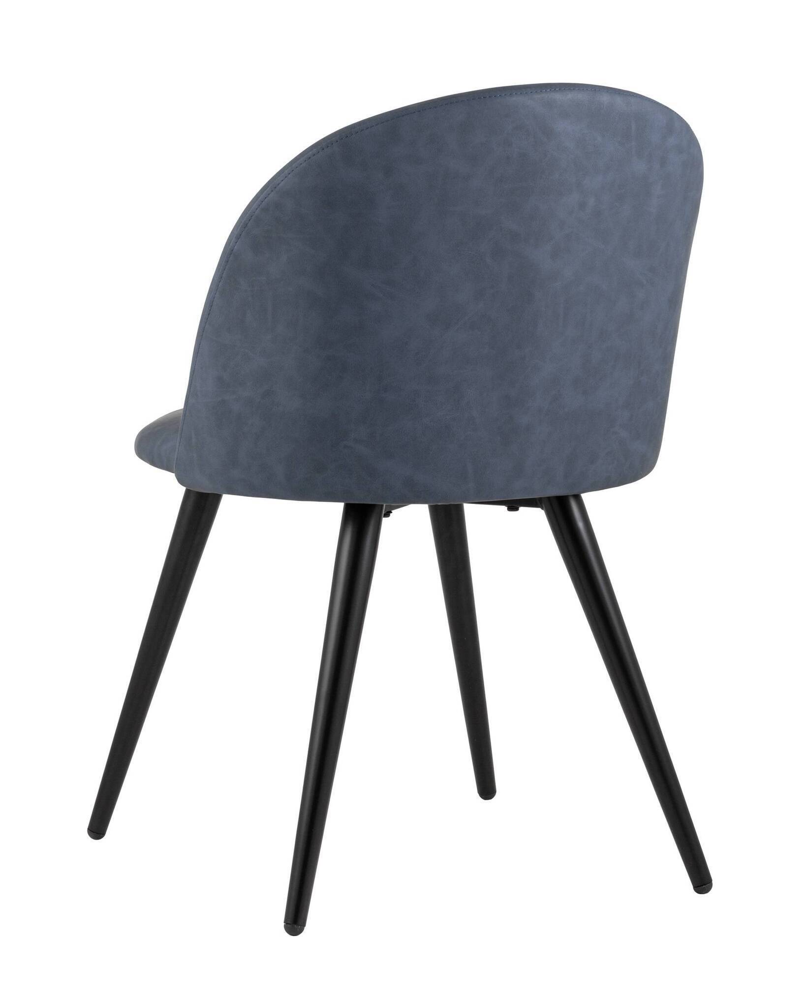 Стул Лион синяя экокожа Stool Group