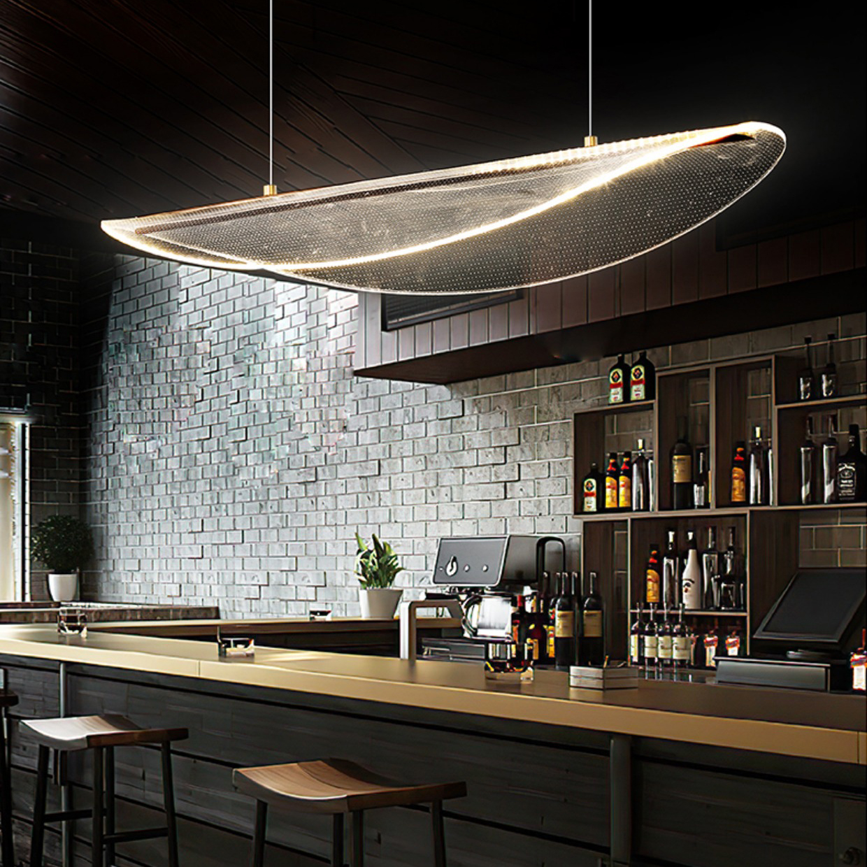 Подвесной светильник MASSON L120 4000К by ImperiumLoft
