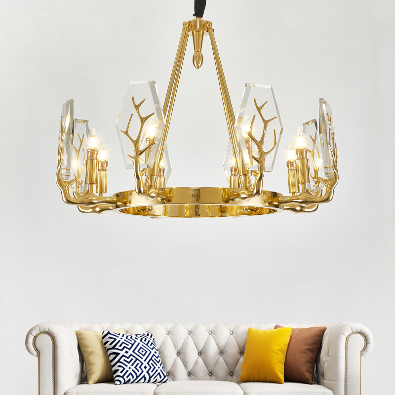 Подвесная кольцевая люстра PRIME D75 by ImperiumLoft