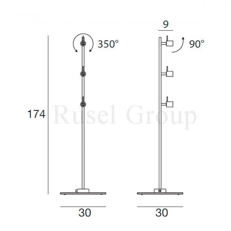 Напольный светильник Linea Light Spotty LED 7350